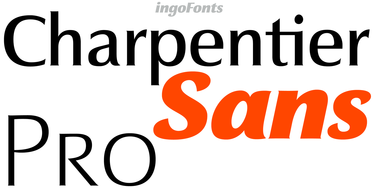 Charpentier Sans Pro Font